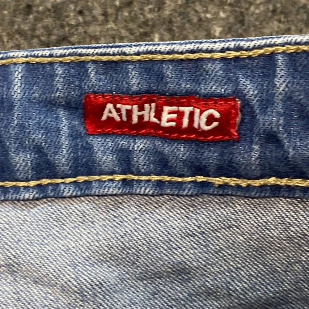 Ecko Unltd Jeans 29‎ Mens Light Wash Athletic Distressed Faded Streetwear Denim